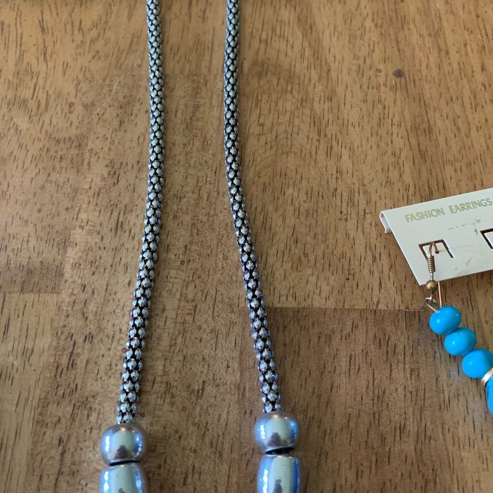 Turquoise set of Fashion Jewelry, Great qualities - Picture 6 of 7